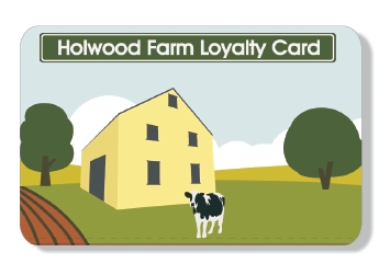 Holwood Farm loyalty card
